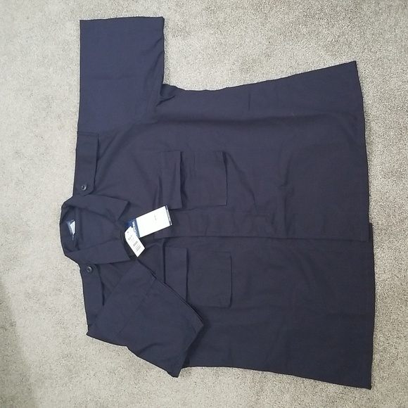 Propper Men's BDU Coat 2PK F545638405 Short Sleeve XLR In Navy - Picture 4 of 8